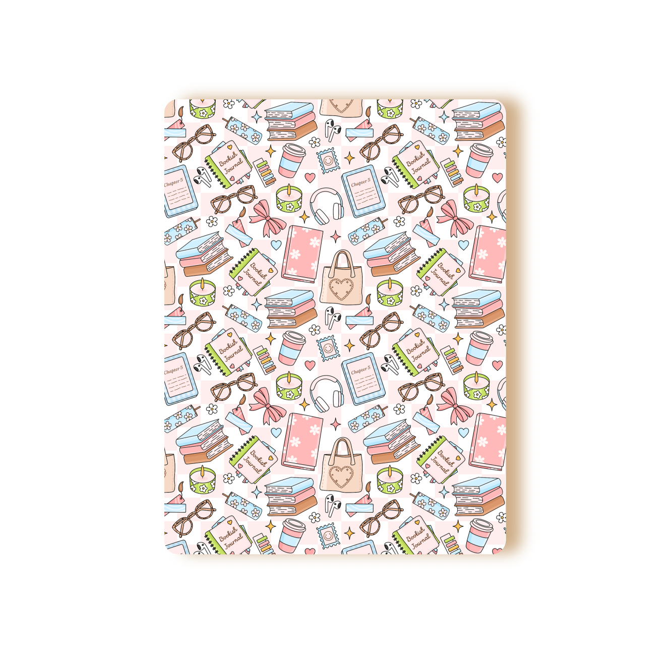 Inserto Kindle/Kobo ONE SIDE - LIFE OF A BOOKISH GIRLIE (pink version)