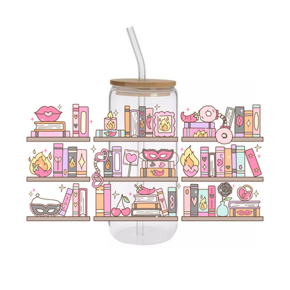 Glass Cup 500ml - SMUT BOOKSHELF