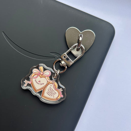 CHARM CHAIN - Romance Quote
