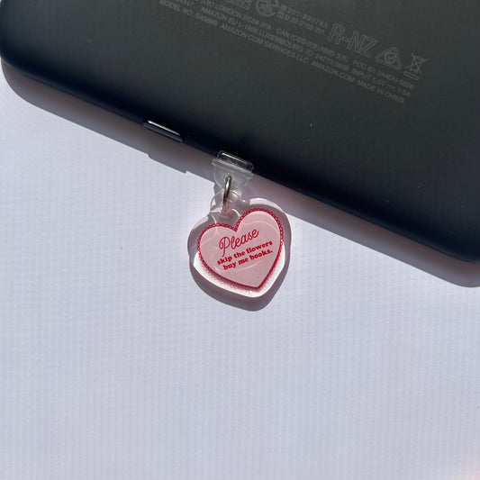 CHARM PLUG - Skip The Flowers, Buy Me Books