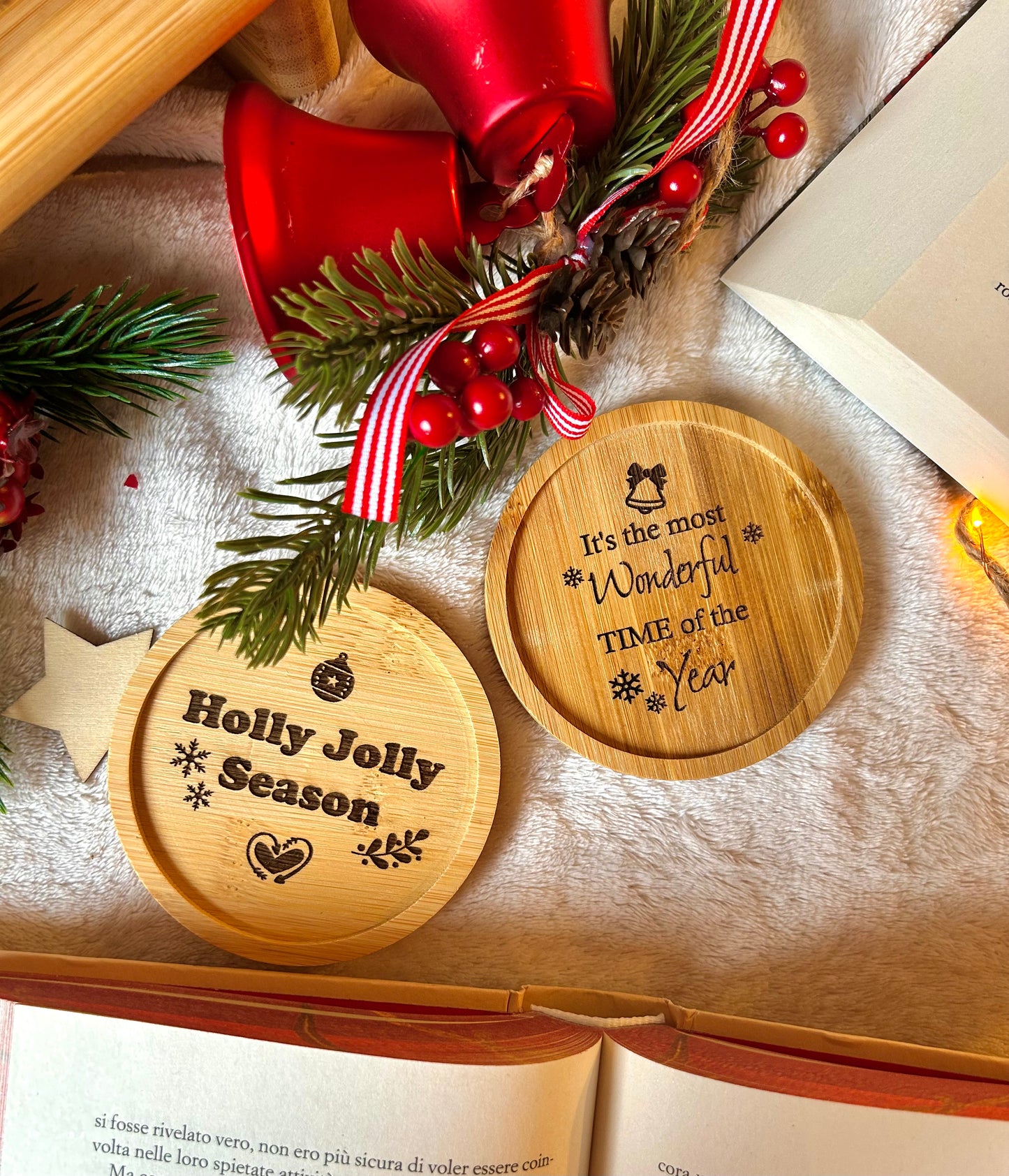 Sottobicchieri in bambù