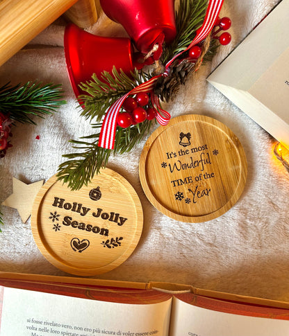 Sottobicchieri in bambù