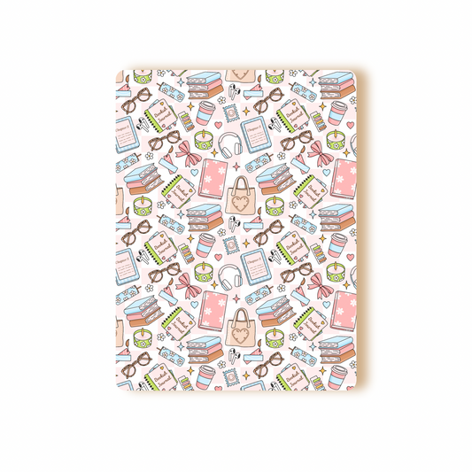 Inserto Kindle/Kobo ONE SIDE - LIFE OF A BOOKISH GIRLIE (pink version)