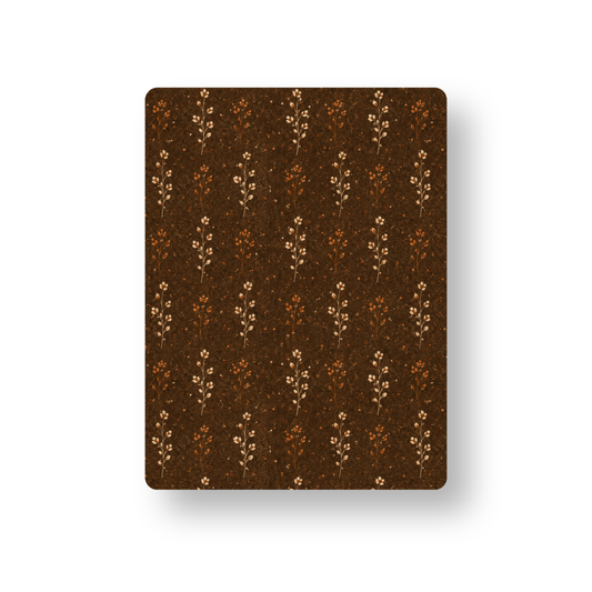 Inserto Kindle/Kobo - brown flowers